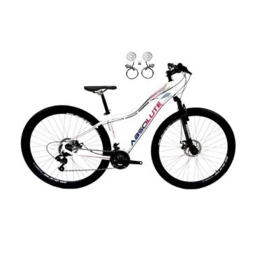 Imagem de Bicicleta Aro 29 Absolute Hera Feminina 24v Freios a Disco Hidráulicos Garfo Suspensão...