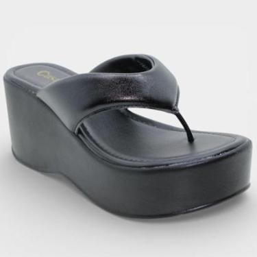 Imagem de Tamanco Anabela Casteliê Sara Feminino-Feminino