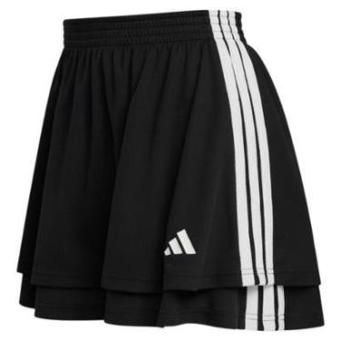 Imagem de Saia Adidas Casual HER Preta e Branca Feminina-Feminino