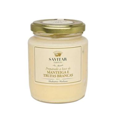 Imagem de Manteiga Fresca Com Trufa Branca Savitar 160 Gr