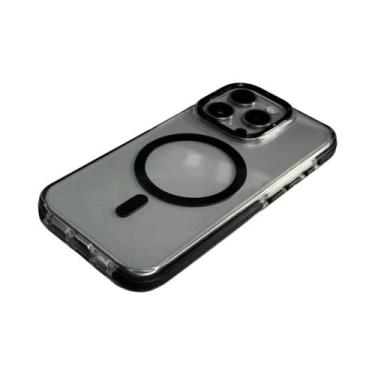 Imagem de Capa Magnética Transparente À Prova De Choque Magsafe Para iPhone 16 1