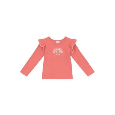 Imagem de Blusa infantil menina de arco-íris Brandili-Feminino