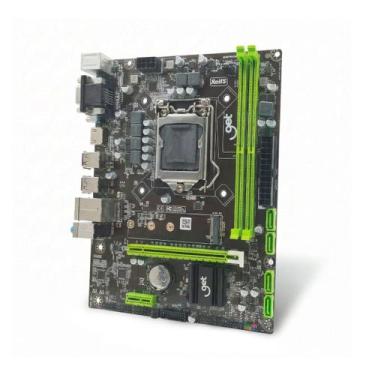 Imagem de Placa-Mãe Get H310 DDR4 M2 Suporta Intel 8/9 32GB SATA NVMe