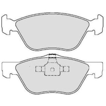 Imagem de Pastilha de Freio Dianteiro Fiat Palio Weekend 2010 a 2021 - TEC PADS