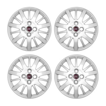 Imagem de Jogo Calota Aro 14 Palio Siena Elx 2009 2010 2011 2012 2013 - GFM