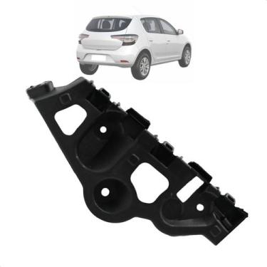 Imagem de Guia Parachoque Traseiro Lado Direito Sandero 2015 2016 2017 2018 2019