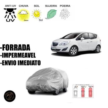 Imagem de Capa para cobrir Carro MERIVA FORRADA  M - 100% Impermeável e Total Pr
