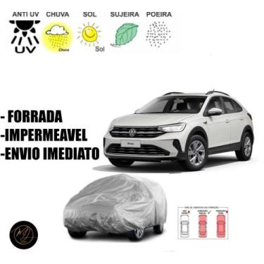 Imagem de Capa para cobrir Carro NIVUS FORRADA  M - 100% Impermeável e Total Pro