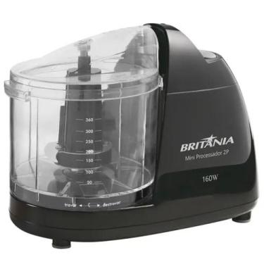 Imagem de Mini Processador de Alimentos 360 ml BritÃnia Pulsar 2P 160W - BRITANI