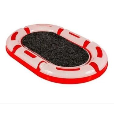 Imagem de Brinquedo Gato Circuito Gp 6 Partes Oval Vermelho Jel Plast