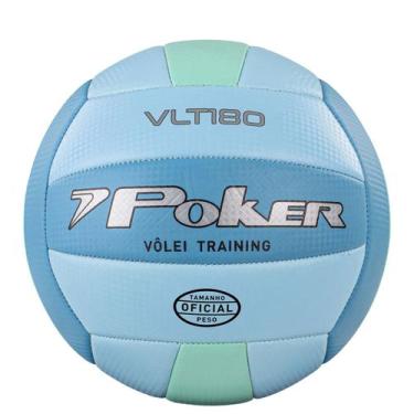 Imagem de Bola de Vôlei Poker Training VLT 180 Cor:Azul, Azul