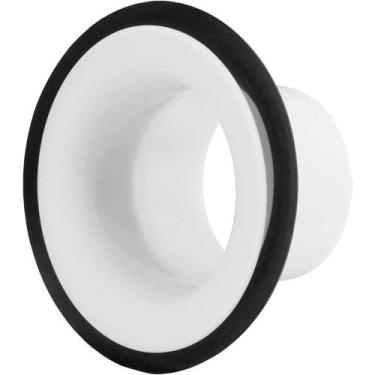 Imagem de Amplificador de bumbo liverpool branco kick port 11169