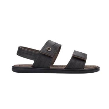 Imagem de Sandália Masculina Grendene 12481 Cartago Veneto II, Marrom, Marrom, 4