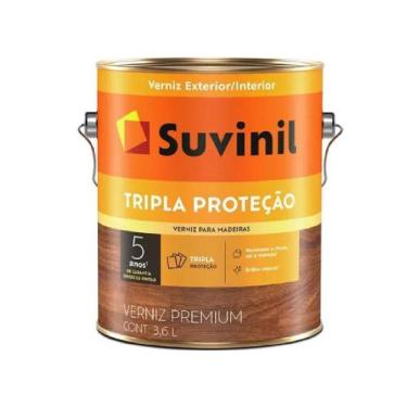 Imagem de Verniz Madeira Tripla Proteção Suvinil 3,6l  Filtro Solar
