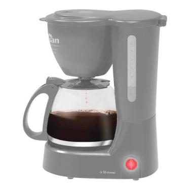 Imagem de Cafeteira Elétrica 18 Xícaras 650W Cinza CF102 - Kian, 220V