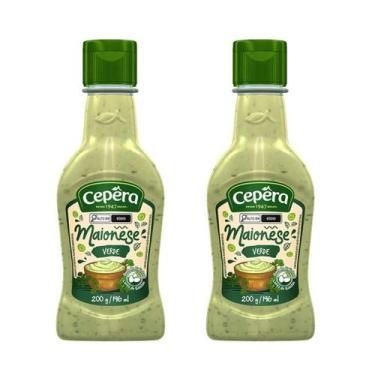 Imagem de Maionese Verde  Cepêra Kit Com 2 Unidades 200g