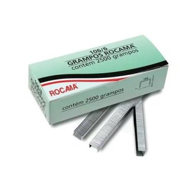 Imagem de Grampo 6mm 106-6 Rocama 3500 Grampos Galvanizado Arame de Aço Original