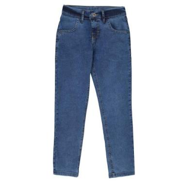 Imagem de Calça Jeans Infantil Menino Azul Escuro Ogochi, 2