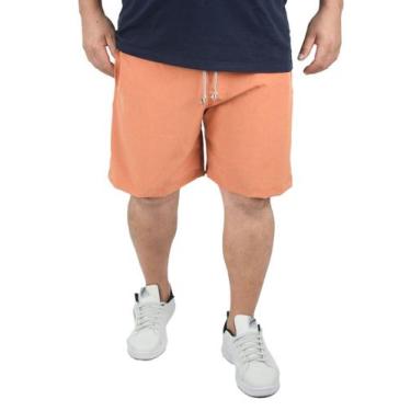 Imagem de Short elastano Mescla Tactel Extra Grande Plus Size praia - Butu Biru,