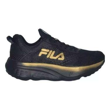 Imagem de Tênis Masculino Fila Maxximus Cod: 16792, Preto, Dourado, 41 BR