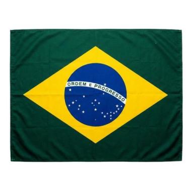 Imagem de Bandeira do Brasil Grande 170X135cm Copa Esporte Torcida - Footshoes