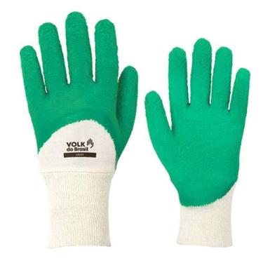 Imagem de Luva de segurança e proteção Green Volk com Ca