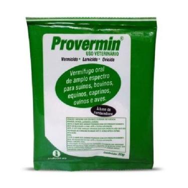 Imagem de Provermin 20 gr Indubras - Vermífugo para Suínos, Bovinos E Equinos