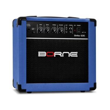 Imagem de Amplificador de Guitarra Borne Strike Azul G30 15watts 110 / 220v com 