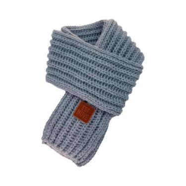 Imagem de Cachecol De Inverno Tricotado Para Crianças, Meninos E Meninas, Cachec