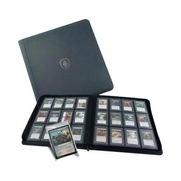Imagem de Fichário Premium De 12 Bolsos Para Cartas Colecionáveis, Capacidade Pa