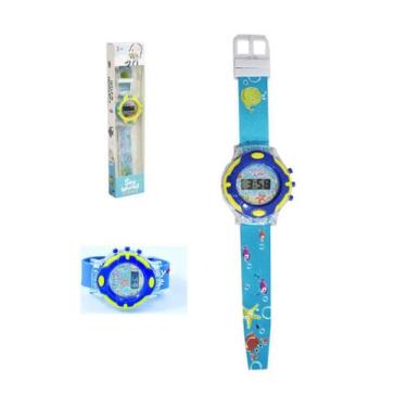 Imagem de Relógio De Verdade Infantil Pulseira Menino Color C/ Bateria - Miki To