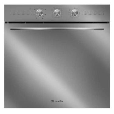 Imagem de Forno Elétrico de Embutir 70 Litros Grill MFE70K Mueller, Espelhado, 2