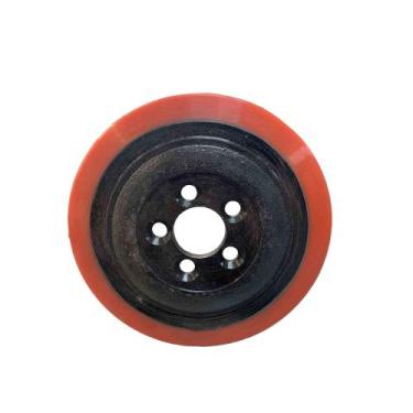 Imagem de Roda de Tração de Ferro com Poliuretano EGV - 232mm x 75mm - Mercado P