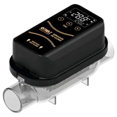 Imagem de Gerador de Cloro para Piscina THC30 com Tratamento Automático e Controle por App Cinza Tholz
