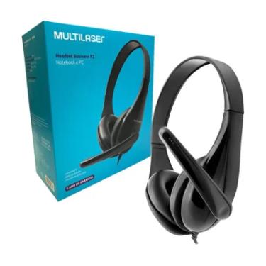 Imagem de Headset Multi Business, Driver 40mm, P2, Preto - PH294
