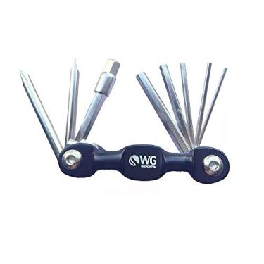 Imagem de Kit Ferramenta WG Allen 8 Peças Preto Bicicleta