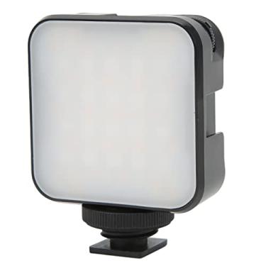 Imagem de Luz de preenchimento de câmera LED, bolsos Luzes fotográficas RGB coloridas universais de 360 ​​° 2500-9000K para videoconferência