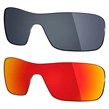 Imagem de 2 pares de lentes polarizadas de substituição da Mryok para óculos de sol Oakley Turbine Rotor – Opções