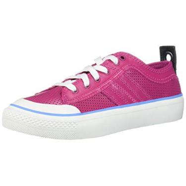 Imagem de Diesel Tênis feminino S-astico Low Logo W-Snea, Rosa fúcsia, 34