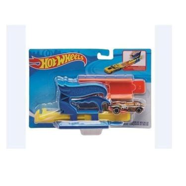 Imagem de Hot Wheels Lançador Basico Azul Mattel Fth84