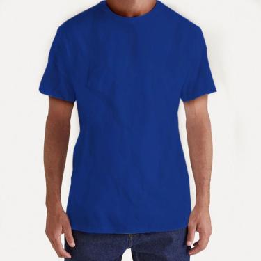 Imagem de Camiseta Masculinas Básica Lisa Algodão