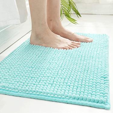 Imagem de Tapete de banho de microfibra absorvente de água antiderrapante tapete de banheiro para sala de estar tapete de chão para Tapete De Banheiro,A,500MMx800MM