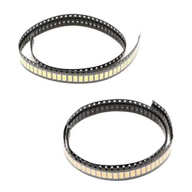 Imagem de DYNWAVE 200 Pcs 3.0-3.2V 150Ma SMD 5730 Fita LED Flexível Branco Quente E Branco Puro LED