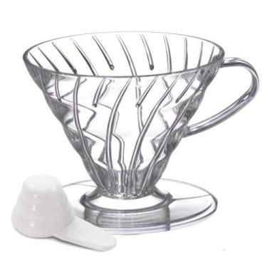 Imagem de Coador De Café Em Acrílico Transparente Hario V60-03