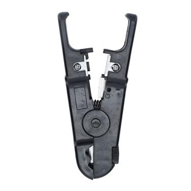 Imagem de Alicate para decapagem de fios, ferramenta para decapagem de fios que economiza mão de obra UTP / STP Acabamento requintado para linhas redondas para linhas planas