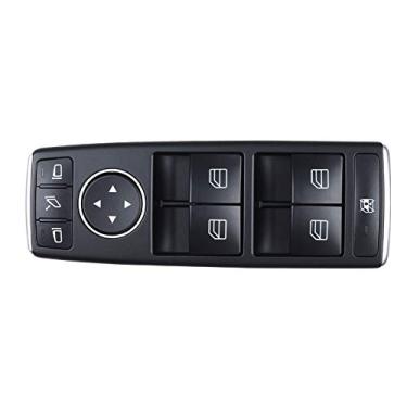 Imagem de DYBANP Interruptor de janela de carro, para Mercedes Benz 2007-2016, botão de elevação de interruptor de janela elétrica para carro