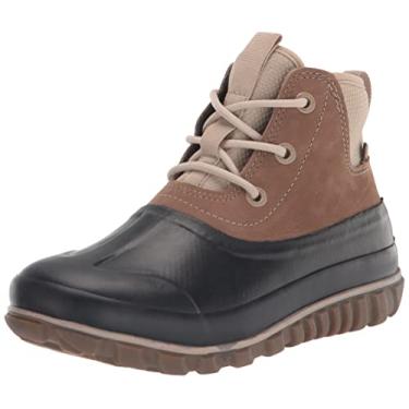 Imagem de BOGS Bota feminina clássica de couro de renda casual, Taupe Multi, 6
