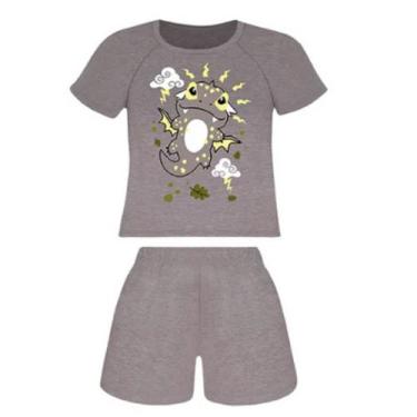 Imagem de Pijama Infantil Curto Menino Lupo Desenhos 100% Algodão