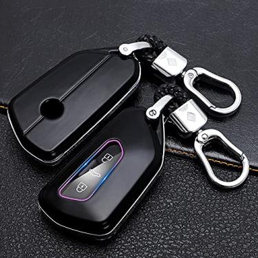 Imagem de YJADHU Capas de controle remoto sem chave 3 botões porta-chaves capa de chave de carro, apto para VW Volkswagen Golf 8 Mk8 2020 Skoda Octavia, 1