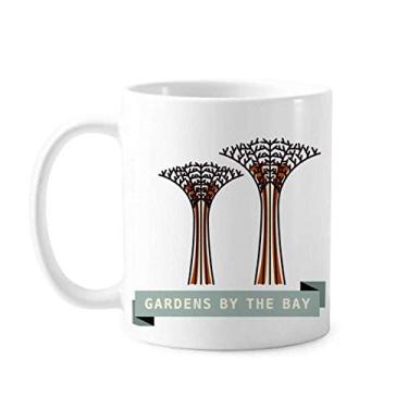 Imagem de Caneca Singapore Gardens By the Bay cerâmica cerâmica xícara de café porcelana louça